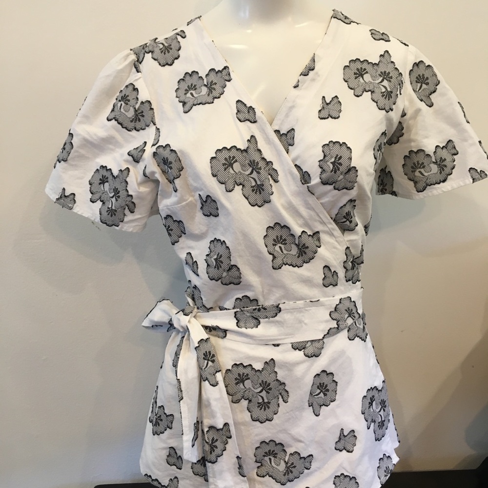 Ann Taylor Wrap Top